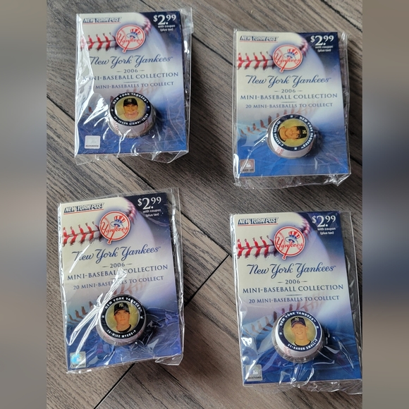NY Yankees 2006 Mini Baseball Collection - Picture 8 of 10